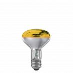 25062 Лампа R80 рефлект., желтая-прозрачн. E27, 60W    
