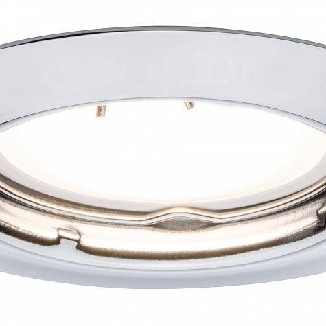 93660 EBL Set rund starr LED 1x4,5W 230V Chrom