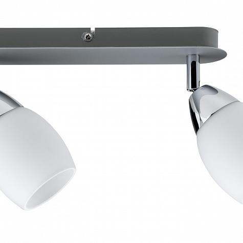 60077 Светильник Wolba Balken 2x7W GU10, хром матовый